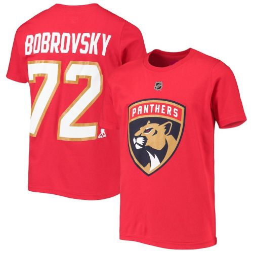 Sergei Bobrovsky 72 Florida Panthers T-Shirt - Red