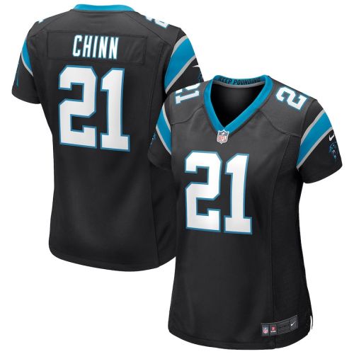 Jeremy Chinn 21 Carolina Panthers Women's Game Jersey - Black