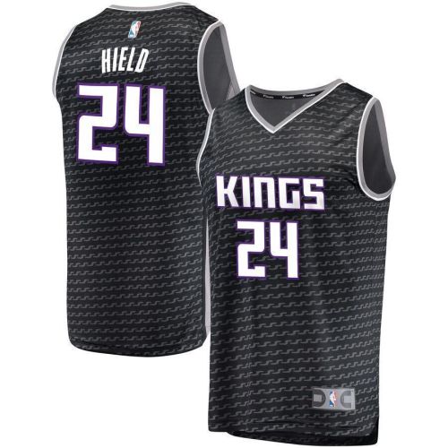 Buddy Hield Sacramento Kings Fast Break Jersey Black - Statement Edition