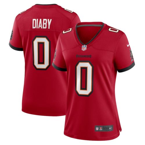 YaYa Diaby 0 Tampa Bay Buccaneers Women Game Jersey - Red