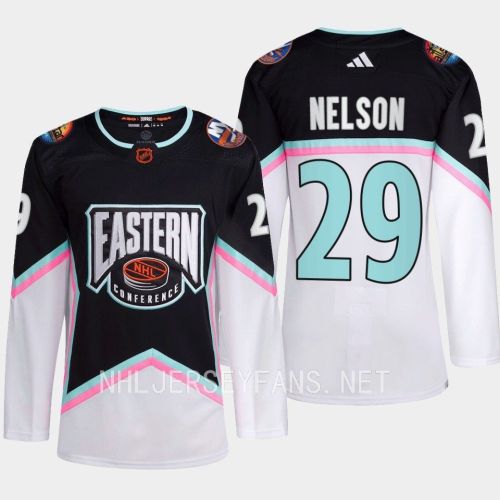 Brock Nelson 29 Islanders 2023 All-Star Eastern Conference Black Jersey