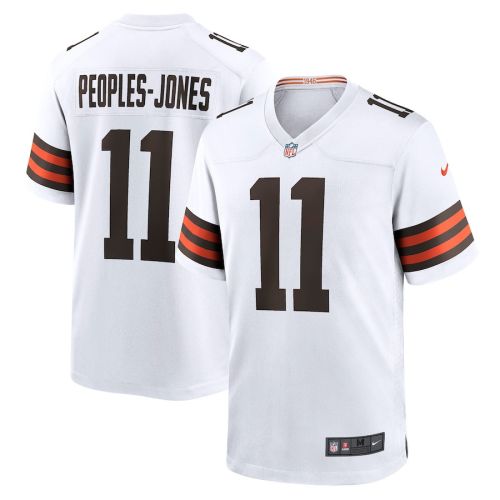 Donovan Peoples-Jones 11 Cleveland Browns Men's Game Jersey - White