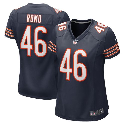 John Parker Romo 46 New York Giants Women Team Game Jersey - Royal