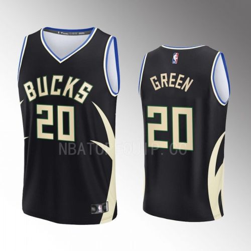 Milwaukee Bucks 20 A.C. Green Statement Edition Men Jersey 2022-23 Fast Break Black