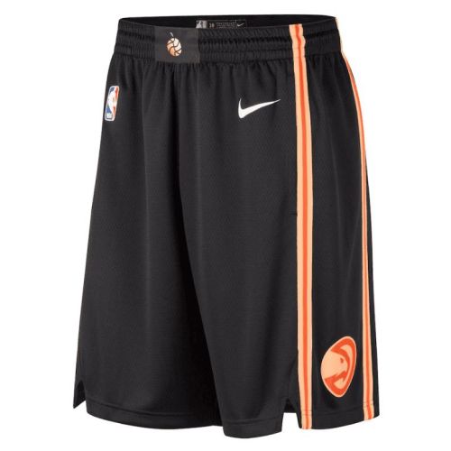 Atlanta Hawks 2022/23 City Edition Swingman Shorts - Black