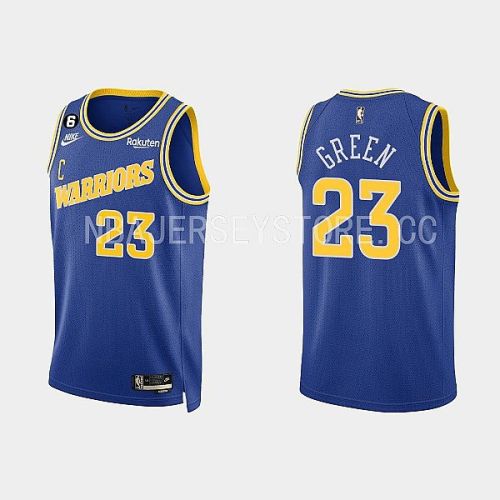 Golden State Warriors 23 Draymond Green 2022-23 Classic Edition Royal Men Jersey