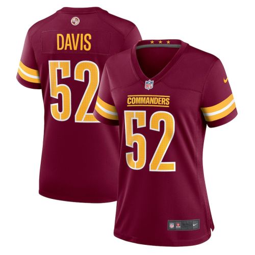 Jamin Davis Washington Commanders Women's Player Game Jersey - Burgundy