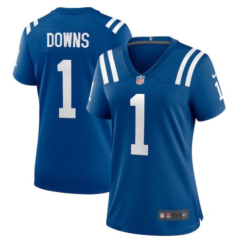 Josh Downs 1 Indianapolis Colts Women Team Game Jersey - Royal