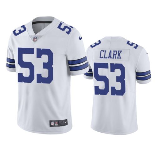 Damone Clark 53 Dallas Cowboys White Vapor Limited Jersey