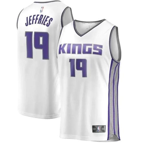 Daquan Jeffries Sacramento Kings Fast Break Player Jersey - Association Edition - White