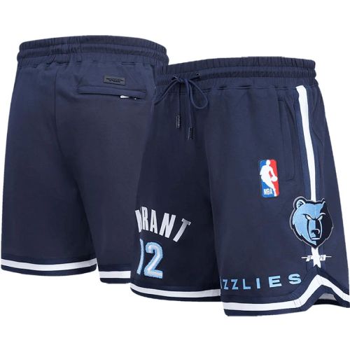 Ja Morant 12 Memphis Grizzlies Team Navy Player Shorts - Men