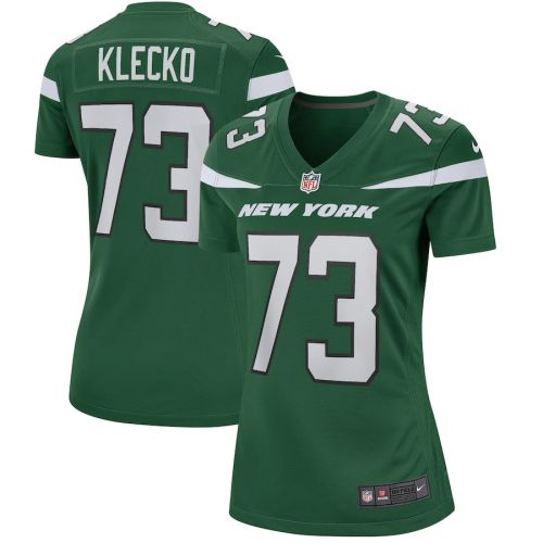 Joe Klecko 73 New York Jets Women Game Retired Jersey - Gotham Green