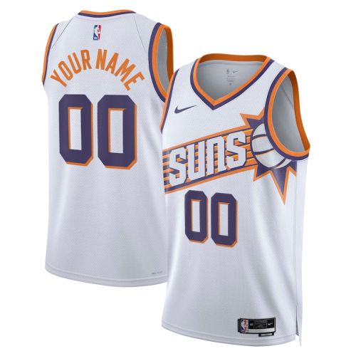 Phoenix Suns Swingman Custom Jersey - White - Association Edition