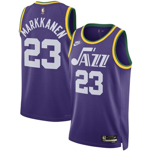 Lauri Markkanen 23 Utah Jazz 2023/24 Swingman Jersey - Classic Edition - Purple