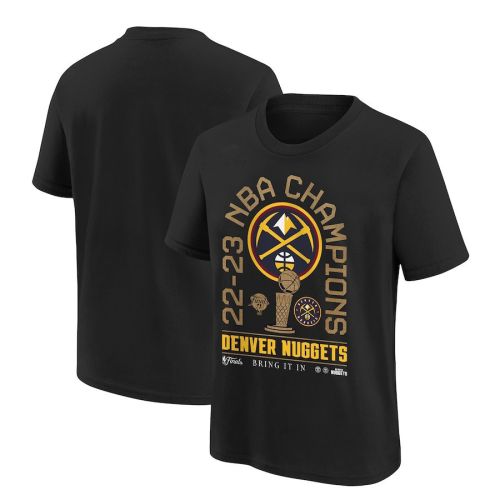 Denver Nuggets 2023 NBA Finals Champions Locker Room T-Shirt - Black