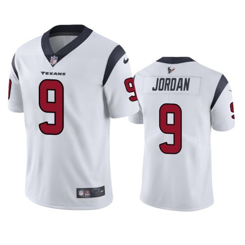 Brevin Jordan Houston Texans 9 White Vapor Limited Jersey