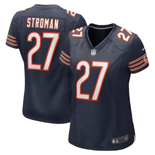 Greg Stroman 27 New York Giants Women Team Game Jersey - Royal