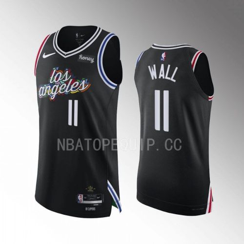 John Wall 11 Los Angeles Clippers 2022-23 City Edition Jersey Black