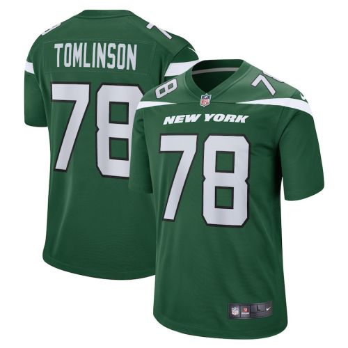 Laken Tomlinson 78 New York Jets Men Game Jersey - Gotham Green