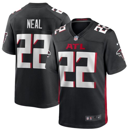 Keanu Neal 22 Atlanta Falcons Men's Game Jersey - Black