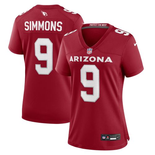 Isaiah Simmons 9 Arizona Cardinals Women's Home Game Jersey - Cardinal