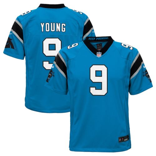 Bryce Young 9 Carolina Panthers YOUTH Game Jersey - Blue