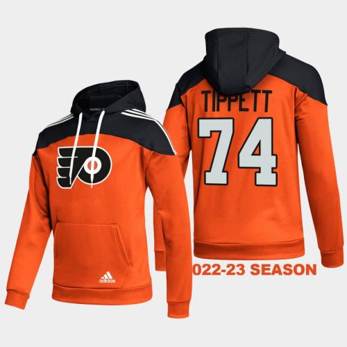 Philadelphia Flyers 74 Owen Tippett 2022-23 Stylish Orange Hoodie Pullover