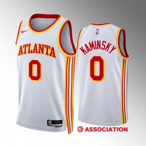 Atlanta Hawks Frank Kaminsky III 0 2022-23 Association Edition White Jersey Swingman