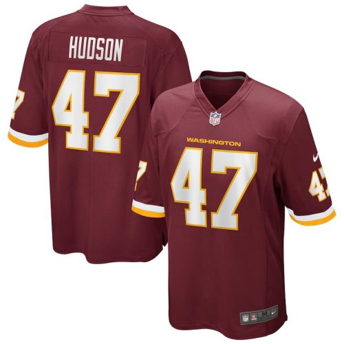 Khaleke Hudson 47 Washington Commanders Football Team Men Game Jersey - Burgundy