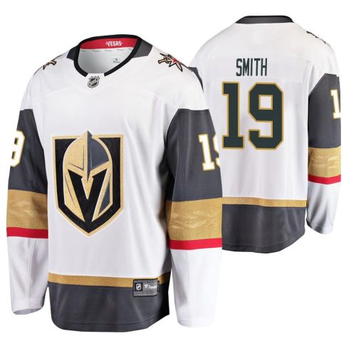 Men egas Golden Knights Reilly Smith 19 White Away Player Jersey Jersey