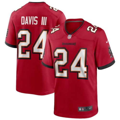 Carlton Davis III 24 Tampa Bay Buccaneers Game Player Jersey - Red