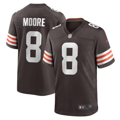 Elijah Moore 8 Cleveland Browns Game Men Jersey - Brown