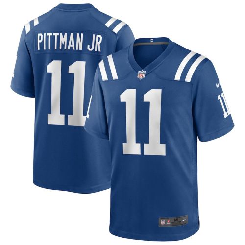 Michael Pittman Jr. 11 Indianapolis Colts Men Game Jersey - Royal