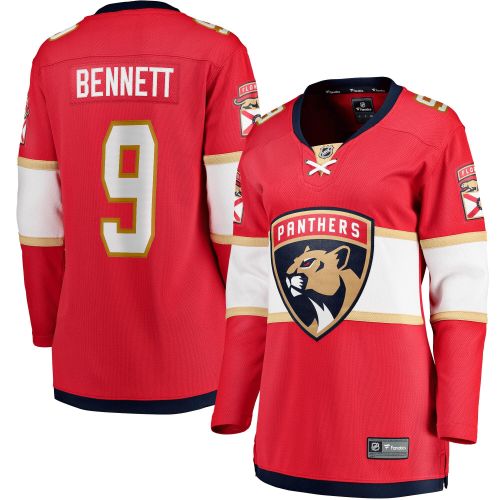 Women's Sam Bennett Red Florida Panthers 2017/18 Home Breakaway Jersey Jersey