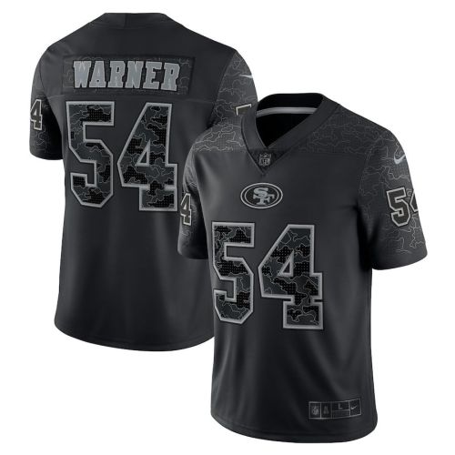 Fred Warner San Francisco 49ers RFLCTV Limited Jersey - Black