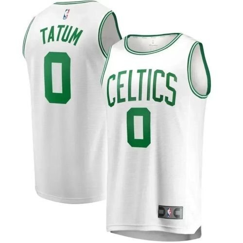 Jayson Tatum Boston Celtics Fast Break Jersey White - Association Edition