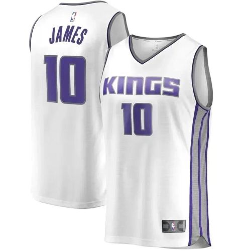 Justin James Sacramento Kings Fast Break Player Jersey White - Association Edition