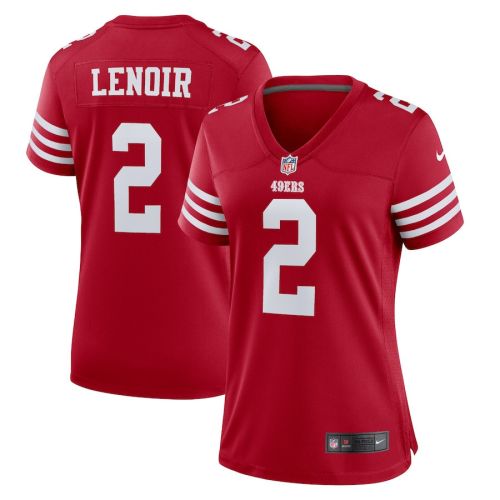 Deommodore Lenoir 2 San Francisco 49ers Women Game Jersey - Scarlet