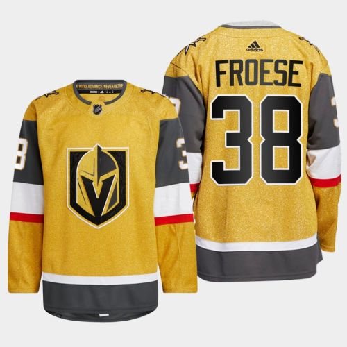 Byron Froese 38 Vegas Golden Knights Gold Jersey 2023 Home