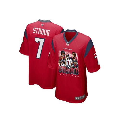 C.J. Stroud 7 Houston Texans The Chosen One Game YOUTH Jersey - Red