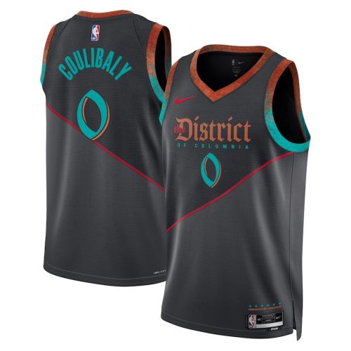 Bilal Coulibaly 0 Washington Wizards 2023/24 City Edition Swingman Jersey - Black