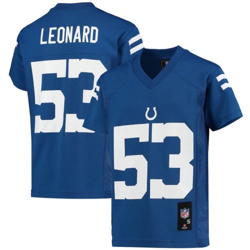 Shaquille Leonard 53 Indianapolis Colts YOUTH Jersey - Royal