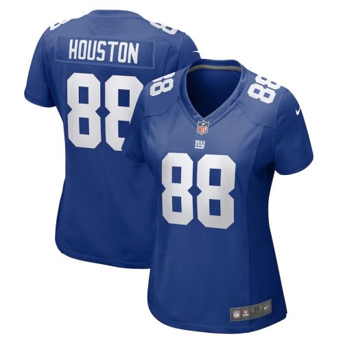 Dennis Houston 88 New York Giants Women Game Jersey - Royal