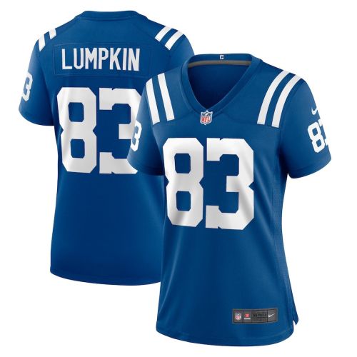 Johnny Lumpkin 83 Indianapolis Colts Women Team Game Jersey - Royal