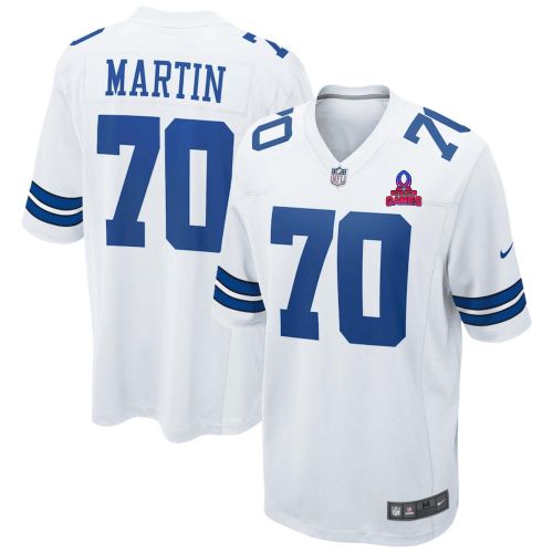 Zack Martin 70 Dallas Cowboys 2024 Pro Bowl Patch Game Men Jersey - White