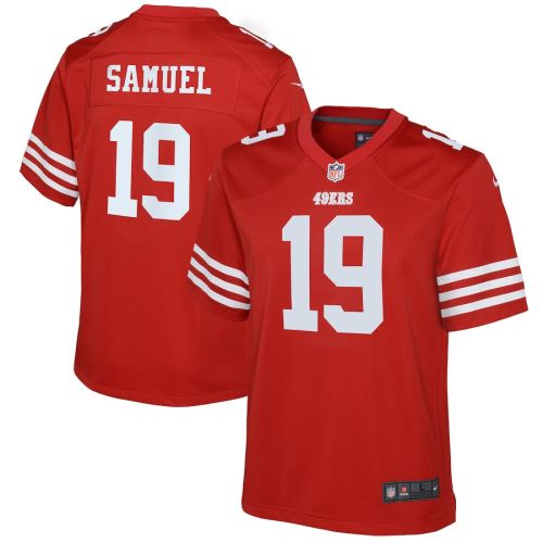 Deebo Samuel 19 San Francisco 49ers YOUTH Game Jersey - Scarlet