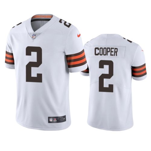 Amari Cooper 2 Cleveland Browns White Vapor Limited Men Jersey Jersey