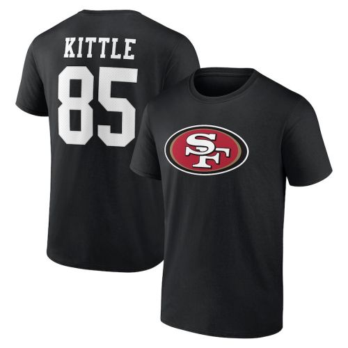 George Kittle 85 San Francisco 49ers Unisex T-Shirt - Black