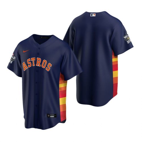 Men's Houston Astros Navy 2022-23 World Series Jersey