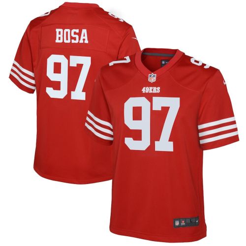 Nick Bosa 97 San Francisco 49ers YOUTH Game Jersey - Scarlet